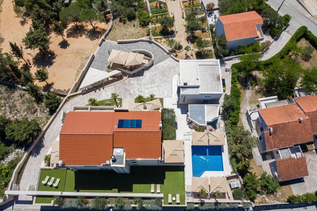 Pool Terrace Sea View Sarkic Apartment Novalja Exterior foto